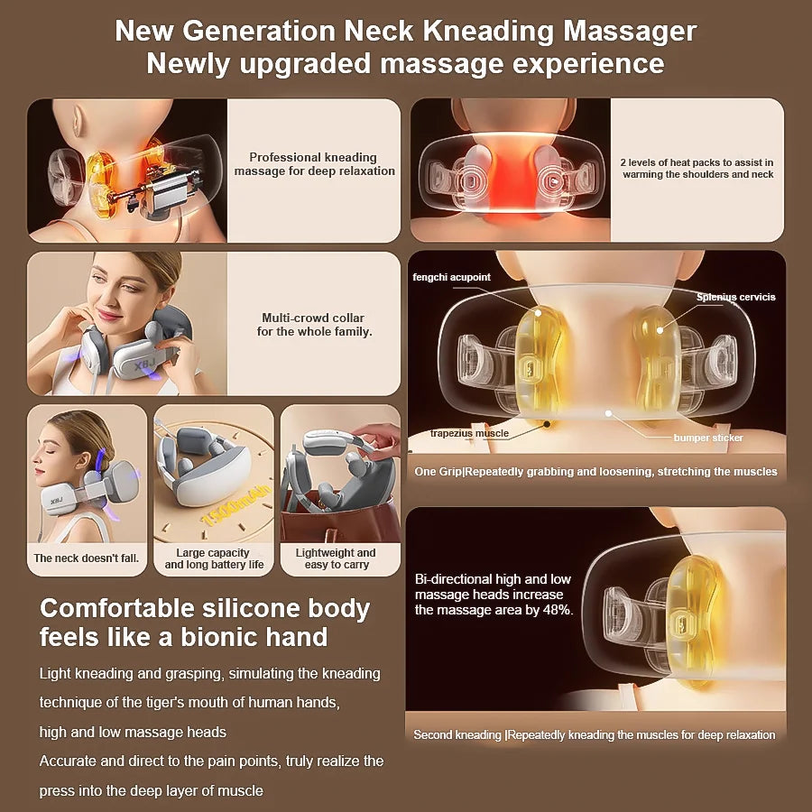 BodyRelief 3D Neck & Shoulder Massager